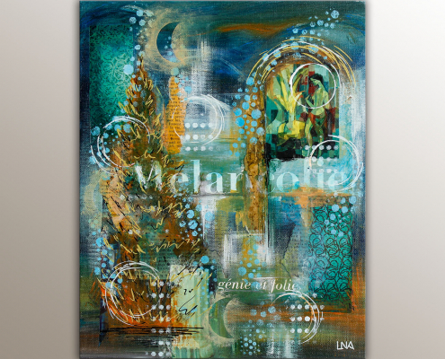 Mélancolie "Mélancolie" est une plongée dans ces instants suspendus où l’on se retire du monde pour écouter ses propres silences. Par Helena Monniello